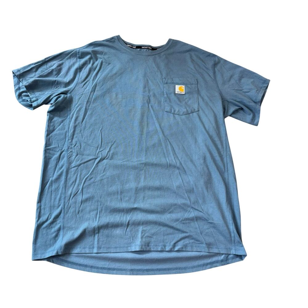 Carhartt Relaxed Fit Blue T Shirt Men’s XL Casual Workwear Gorpecore Comfy Top